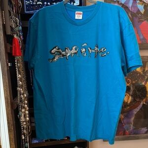 Supreme Blue Short Sleeve Tee